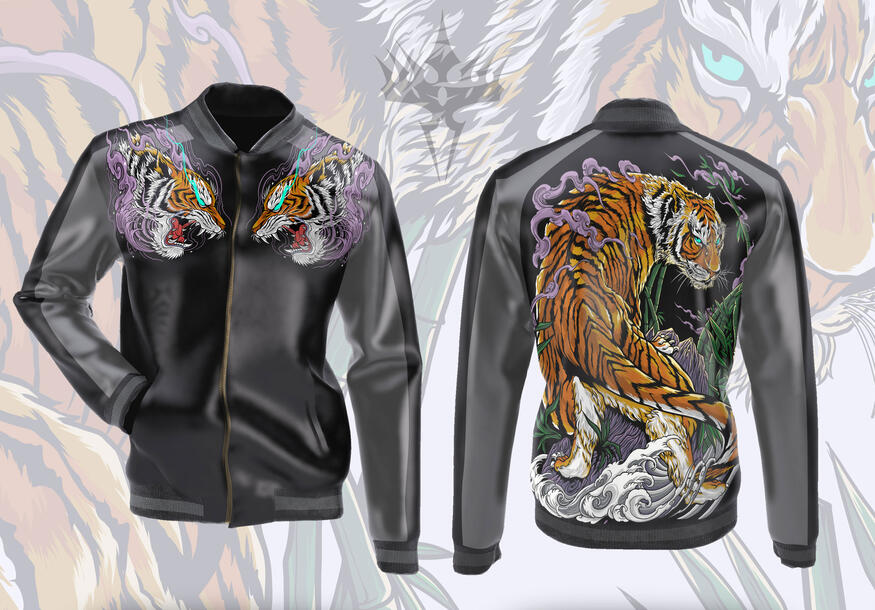 Sukajan Jacket : Design Pattern